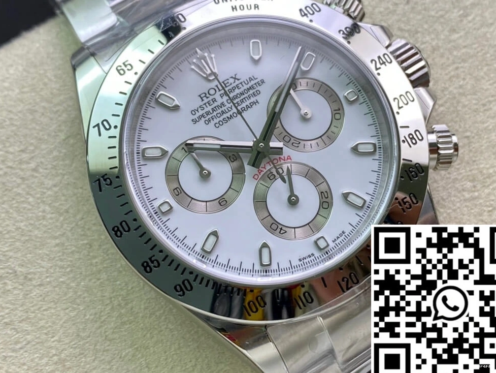 Factory Dial Daytona Clean Cosmograph Rolex White 116520LN 0219